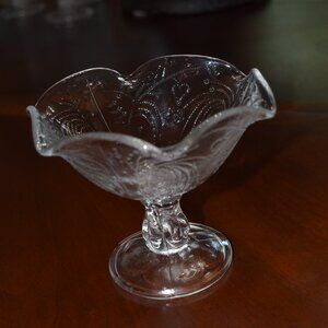 Set of (4) Vintage Southern Living Victorian Pressed Compote Bowls